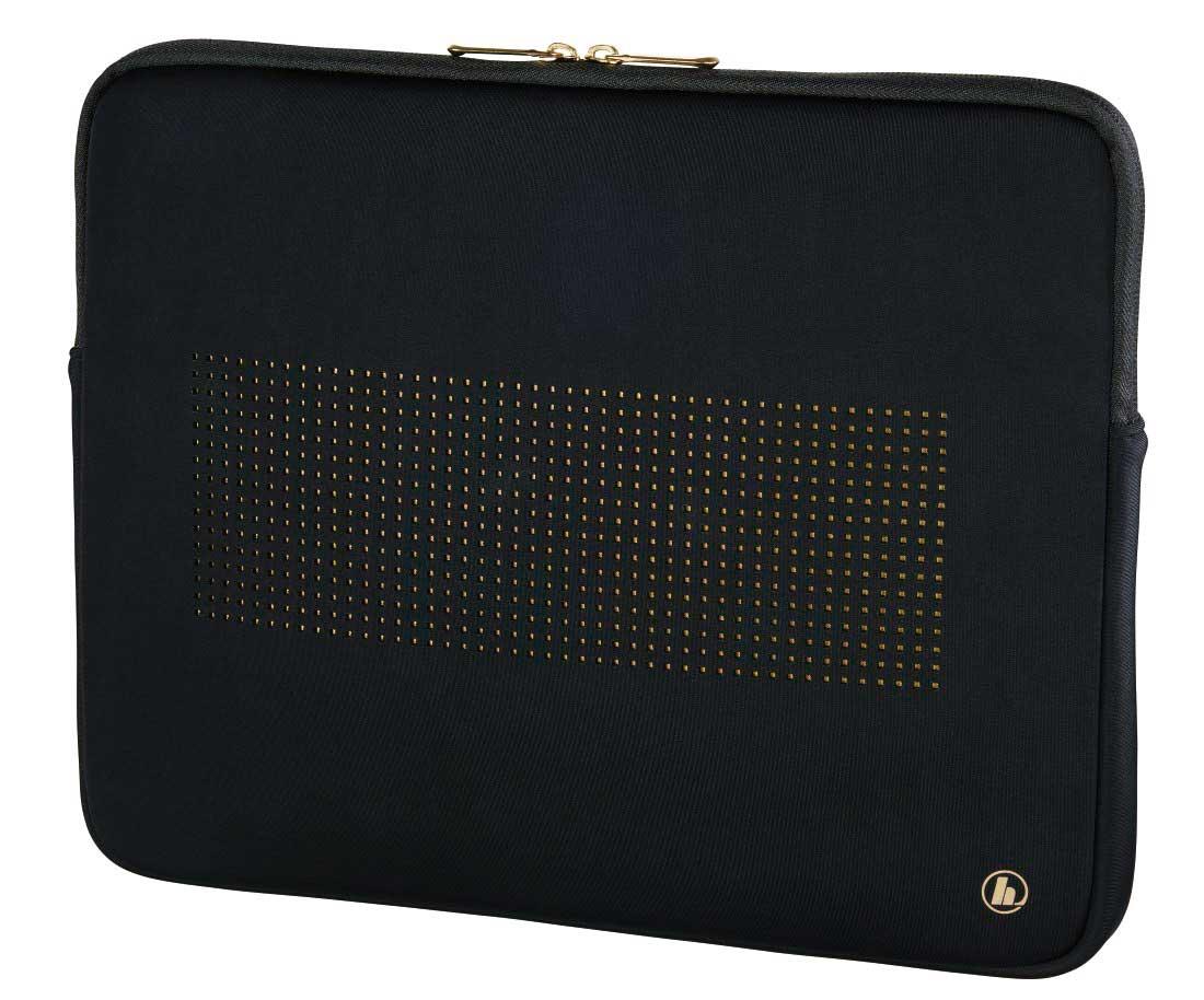 Etui na laptop Hama Neopren 13,3" (czarno-złoty)