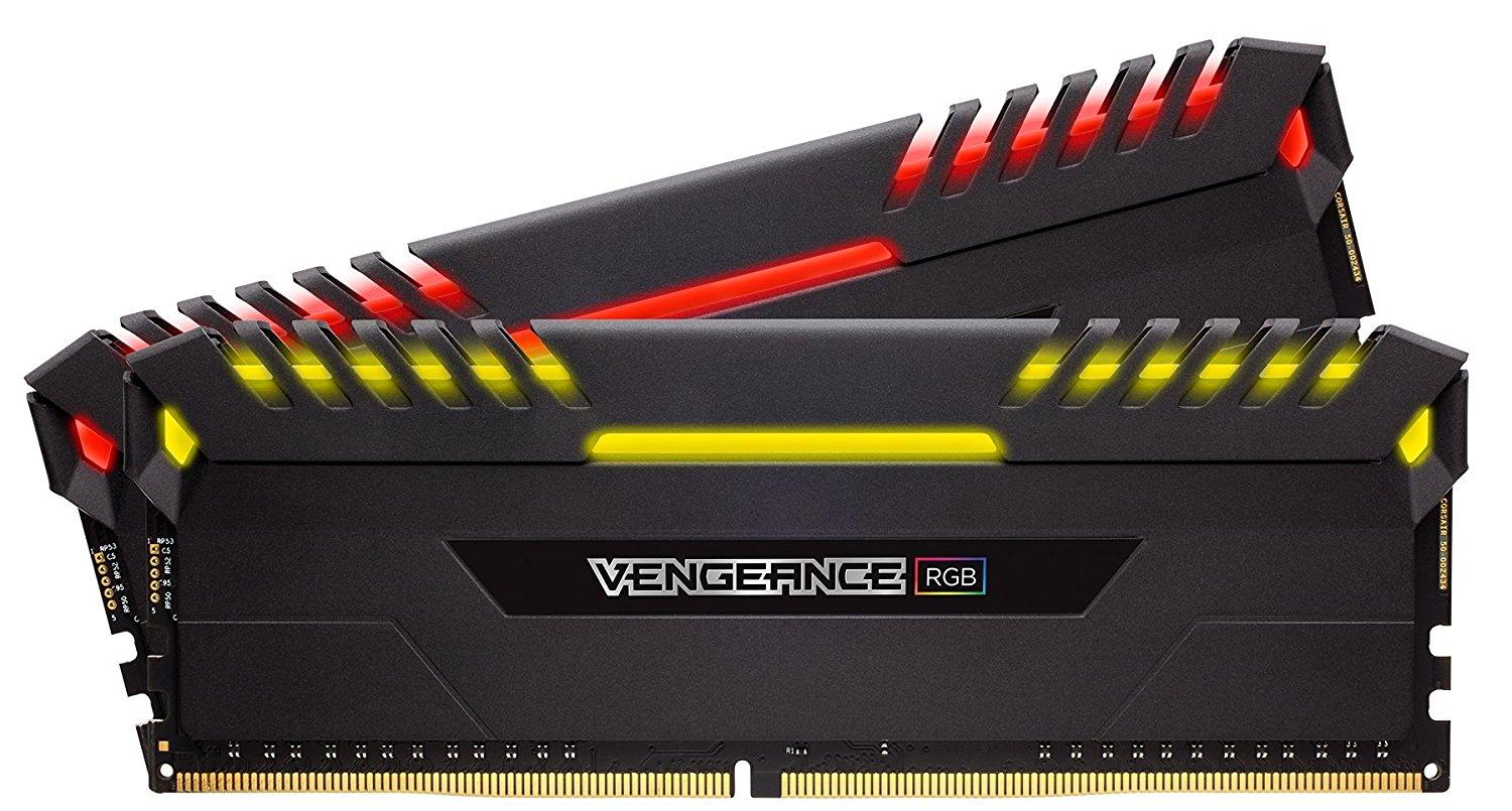Pamięć RAM Corsair Vengeance RGB DDR4 32GB (2 x 16GB) 2666 CL16
