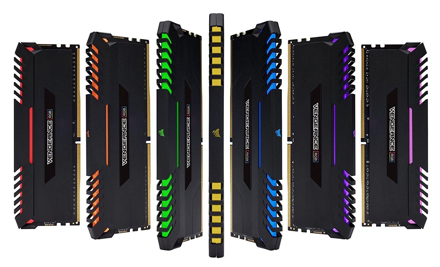 Pamięć RAM Corsair Vengeance RGB DDR4 32GB (2 x 16GB) 2666 CL16
