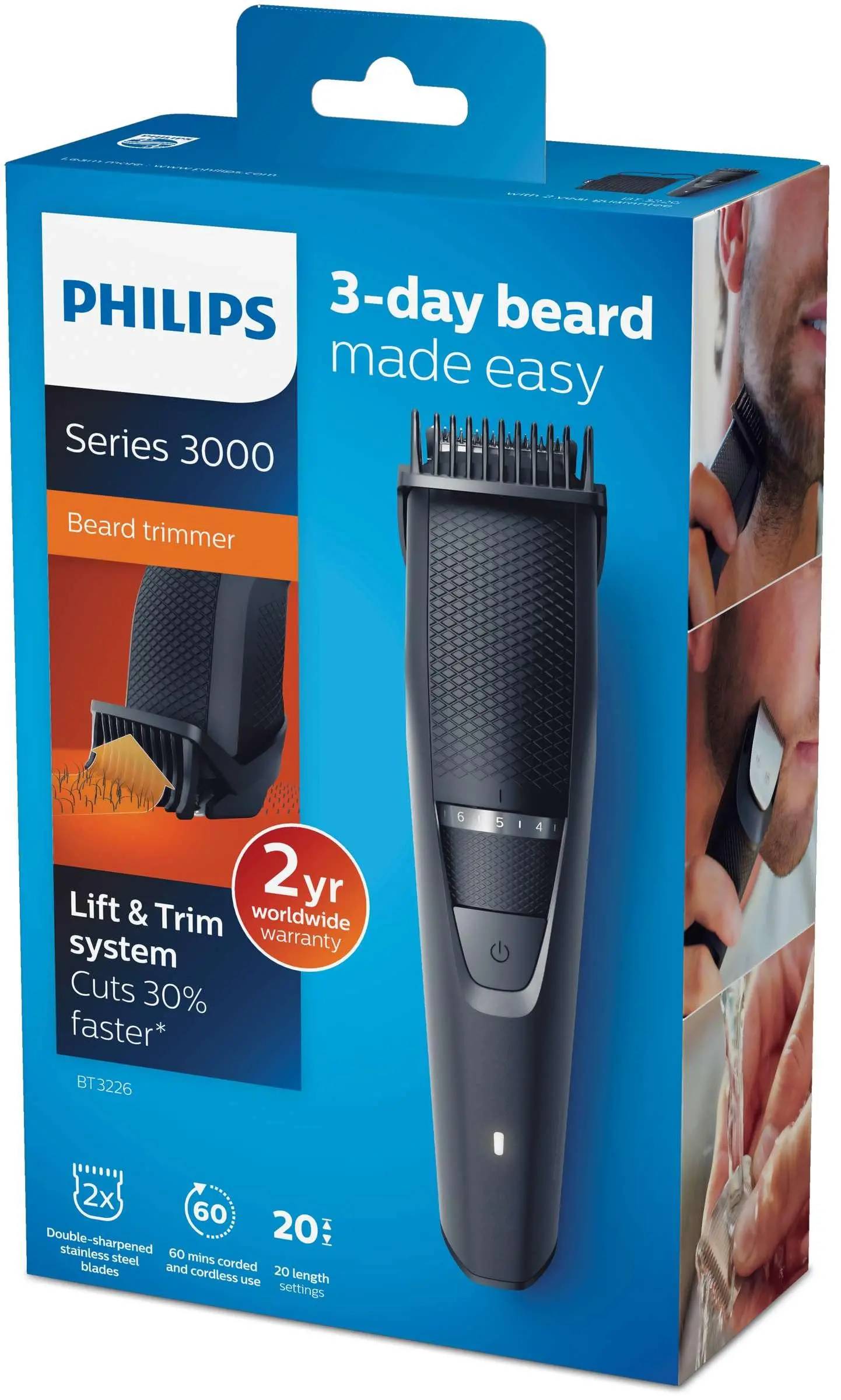 Trymer Philips BT3226/14 60min