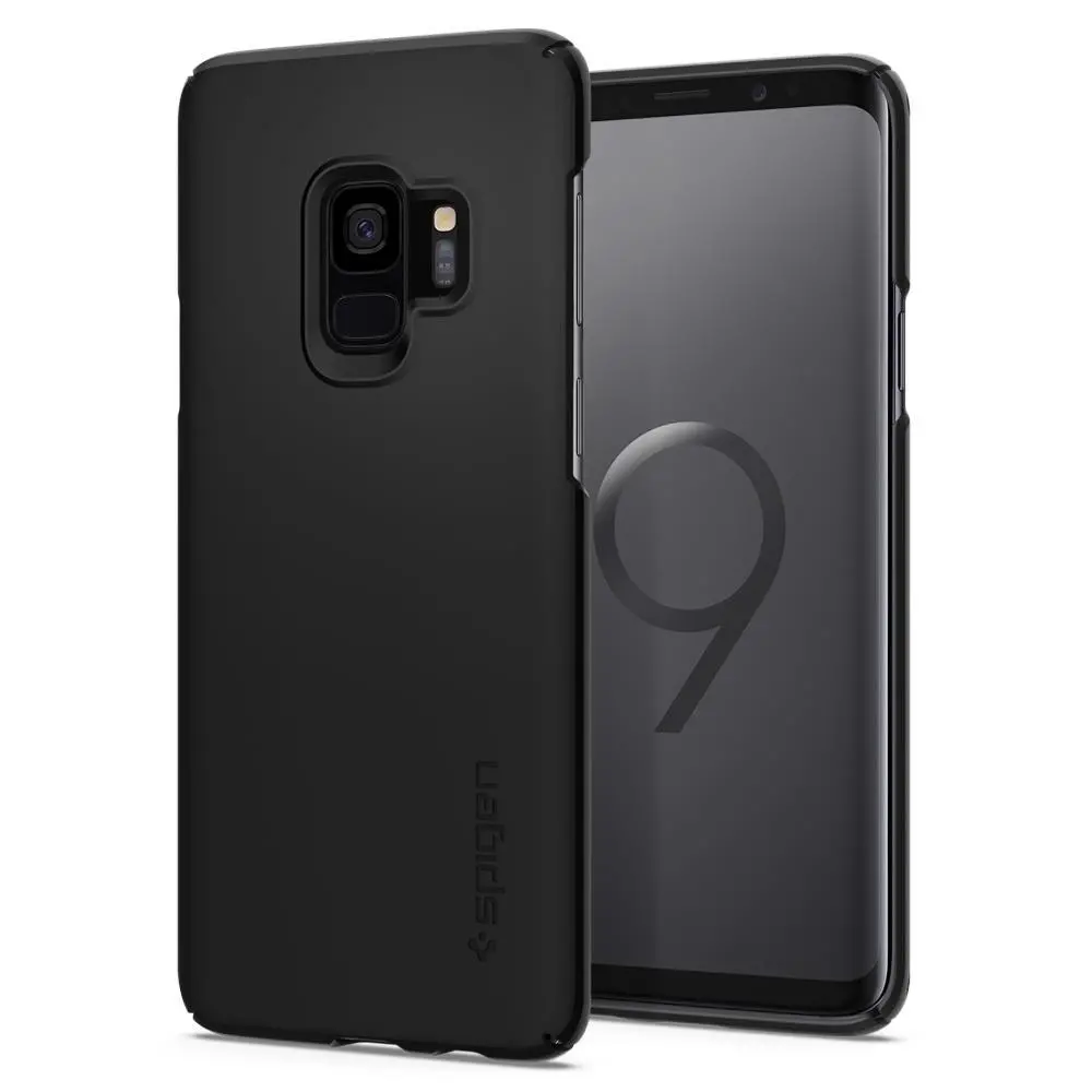 Etui Spigen Thin Fit 592CS22821 do Samsung Galaxy S9 Czarny