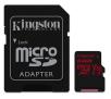 Kingston Canvas React microSDXC 64GB UHS-I + adapter