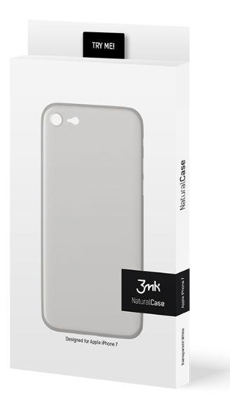 3mk Natural Case iPhone 7 (biały)