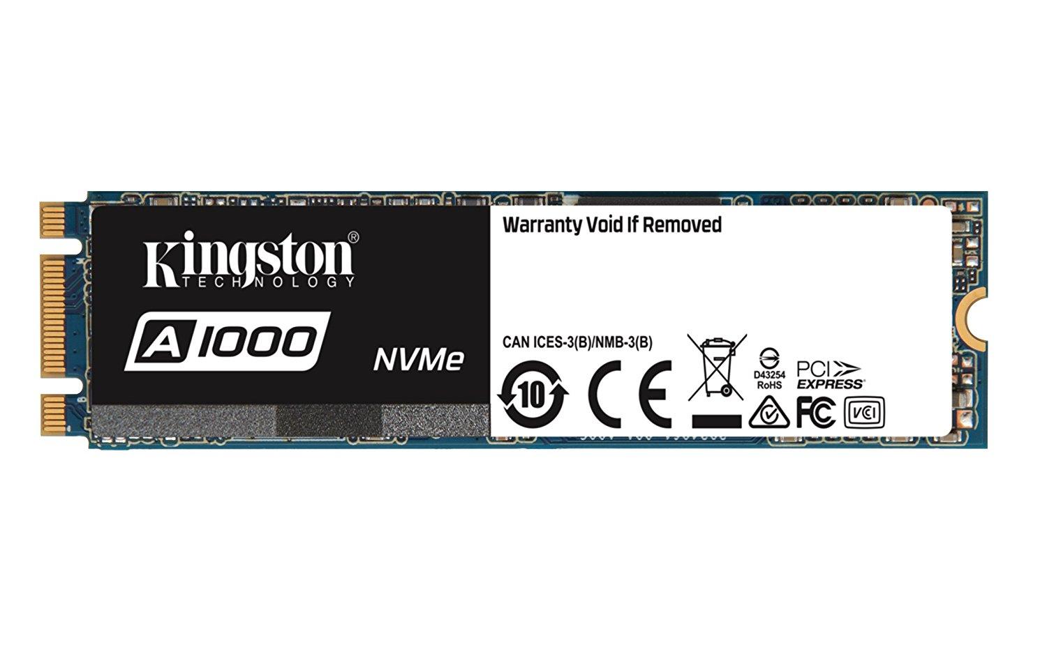 Dysk Kingston A1000 480GB PCIe NVMe