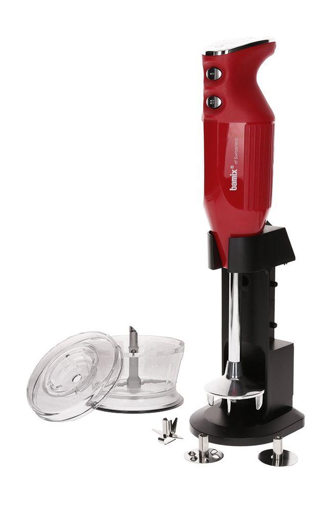 Bamix DeLuxe M160 (czerwony)