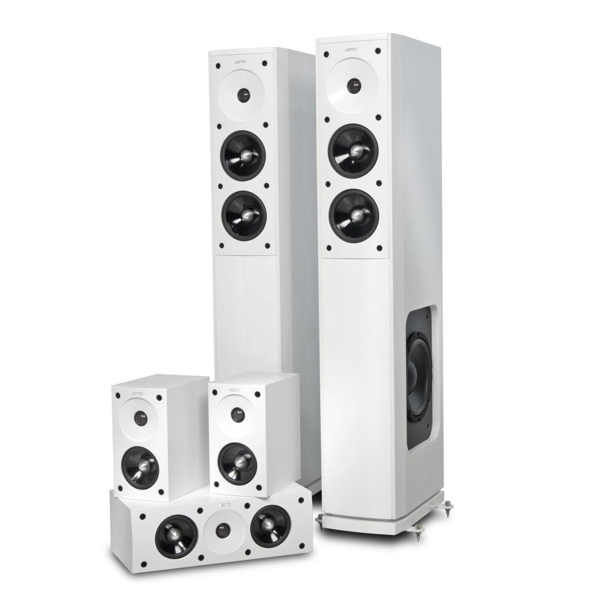 Zestaw kolumn Jamo S 606 HCS 3 (biały połysk)