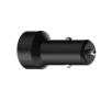 Xqisit Car Charger 5,4A Dual USB+USB-C (czarny)