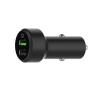 Xqisit Car Charger Dual USB+Qualcomm QC 3.0 (czarny)