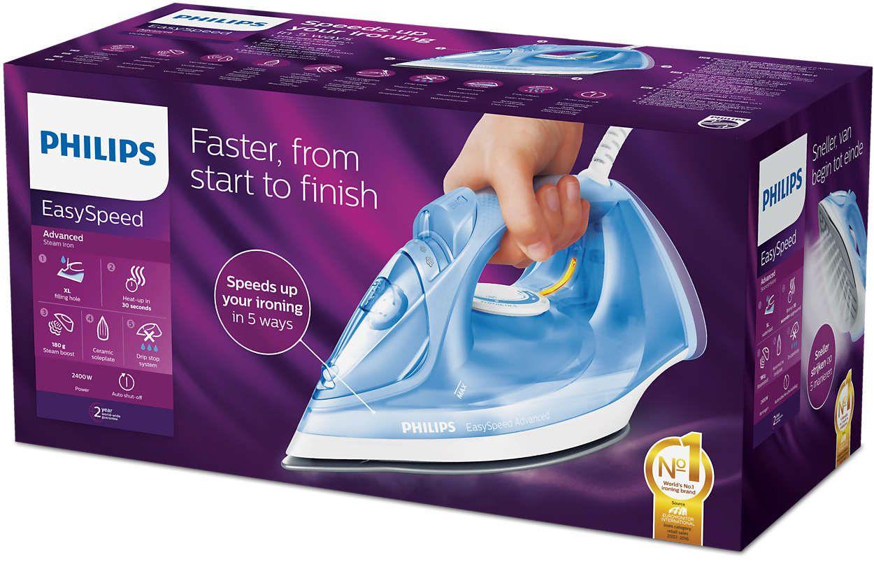 Żelazko Philips EasySpeed Advanced GC2676/20 Ceramic 180g/min