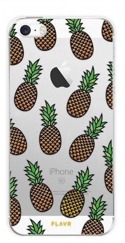 Flavr iPlate Pineapples iPhone 5/5s/SE (kolorowy)