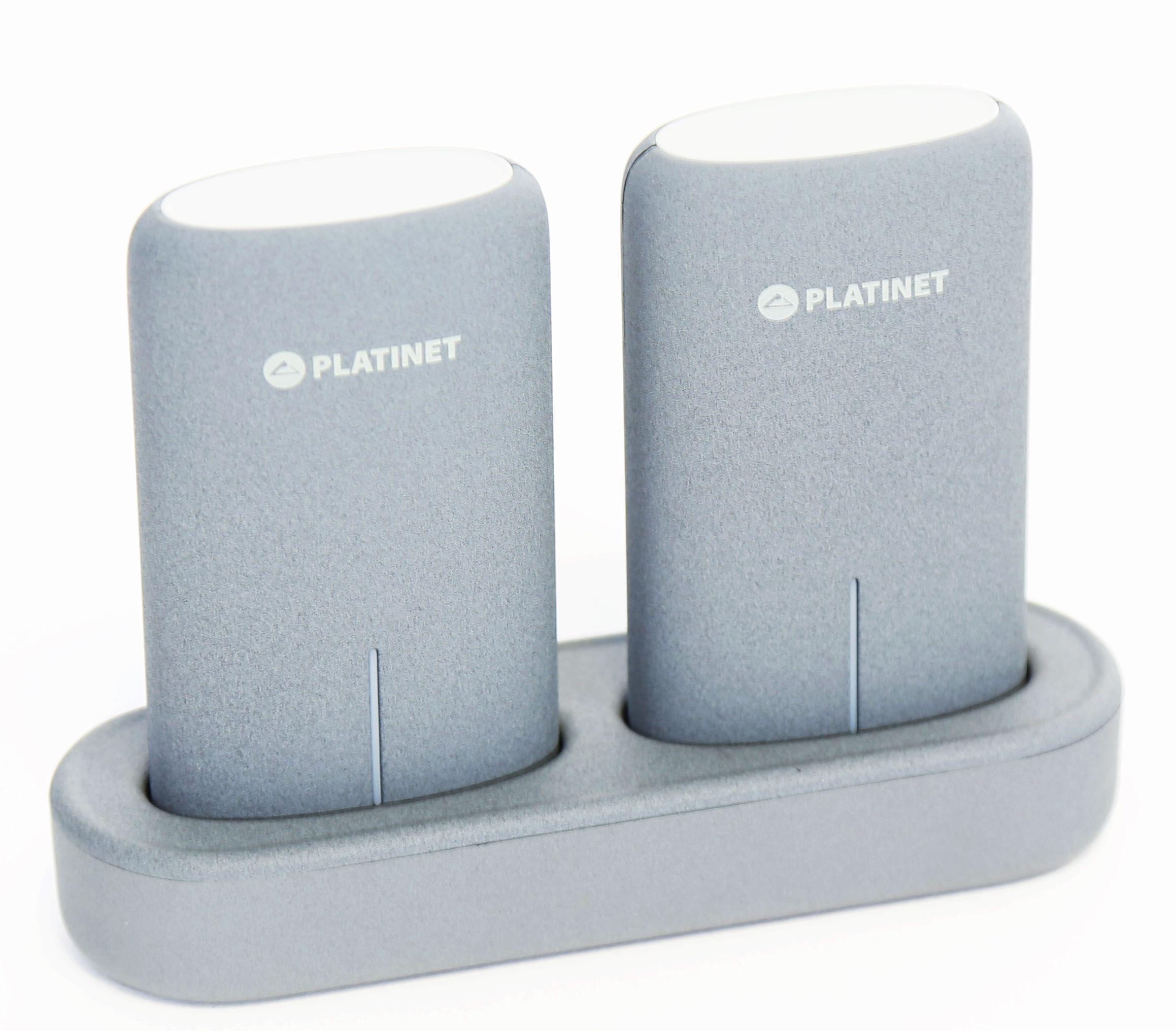Powerbank Platinet PMPB5DG Dual 2 x 5000mAh Docking Station (szary)