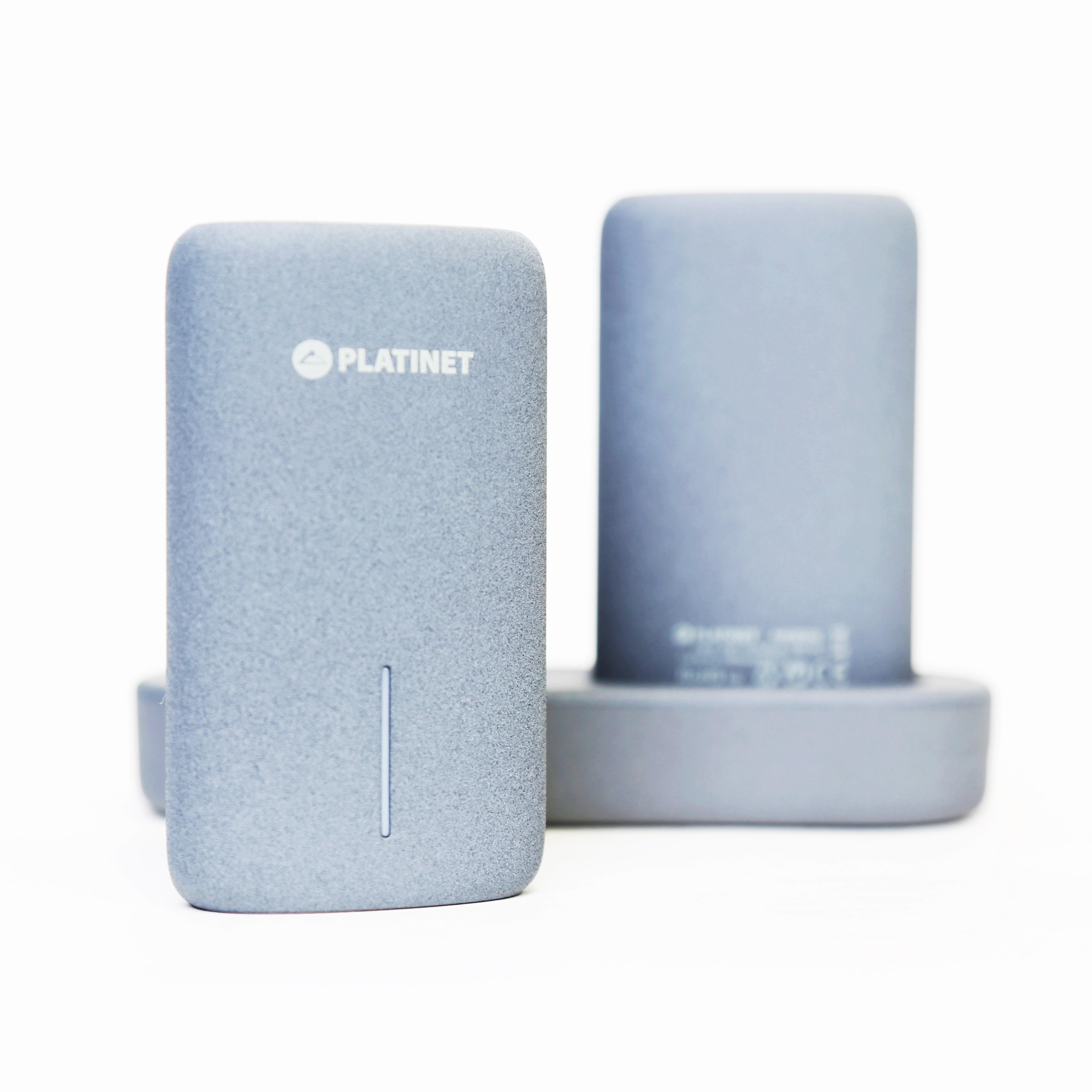 Powerbank Platinet PMPB5DG Dual 2 x 5000mAh Docking Station (szary)