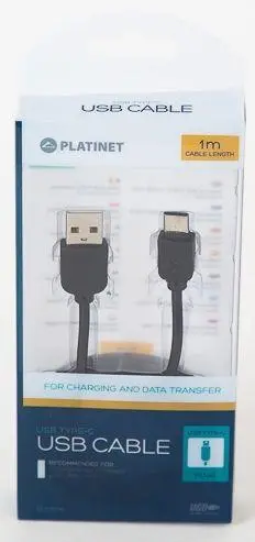 Kabel Platinet PUCTC1B Czarny