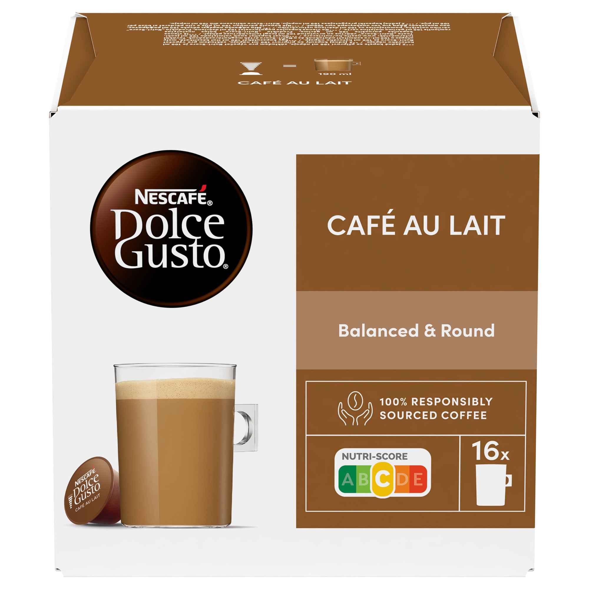 Kapsułki Nescafe Dolce Gusto Cafe au lait 16szt.