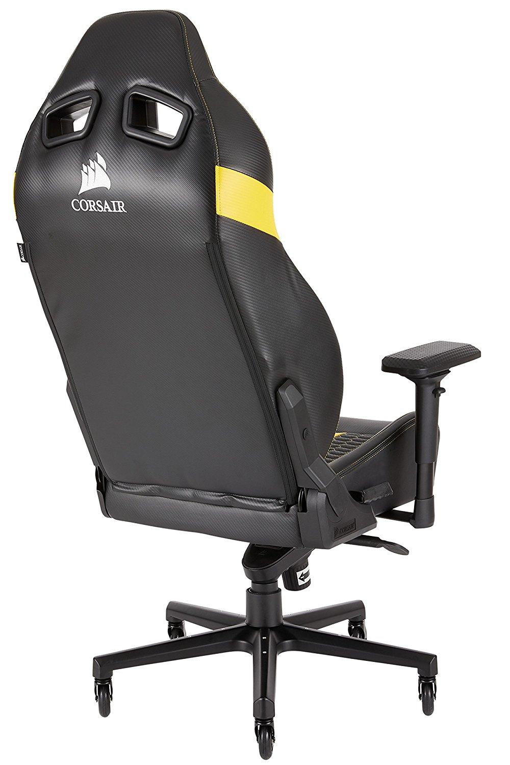 Fotel Corsair T2 Road Warrior (czarno-żółty)