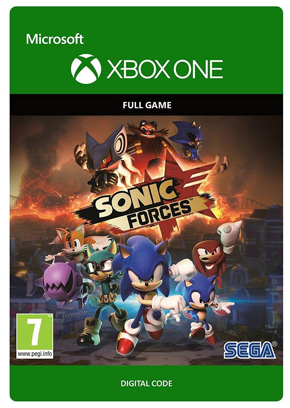 Sonic Forces [kod aktywacyjny] - Gra na Xbox One (Kompatybilna z Xbox Series X/S)