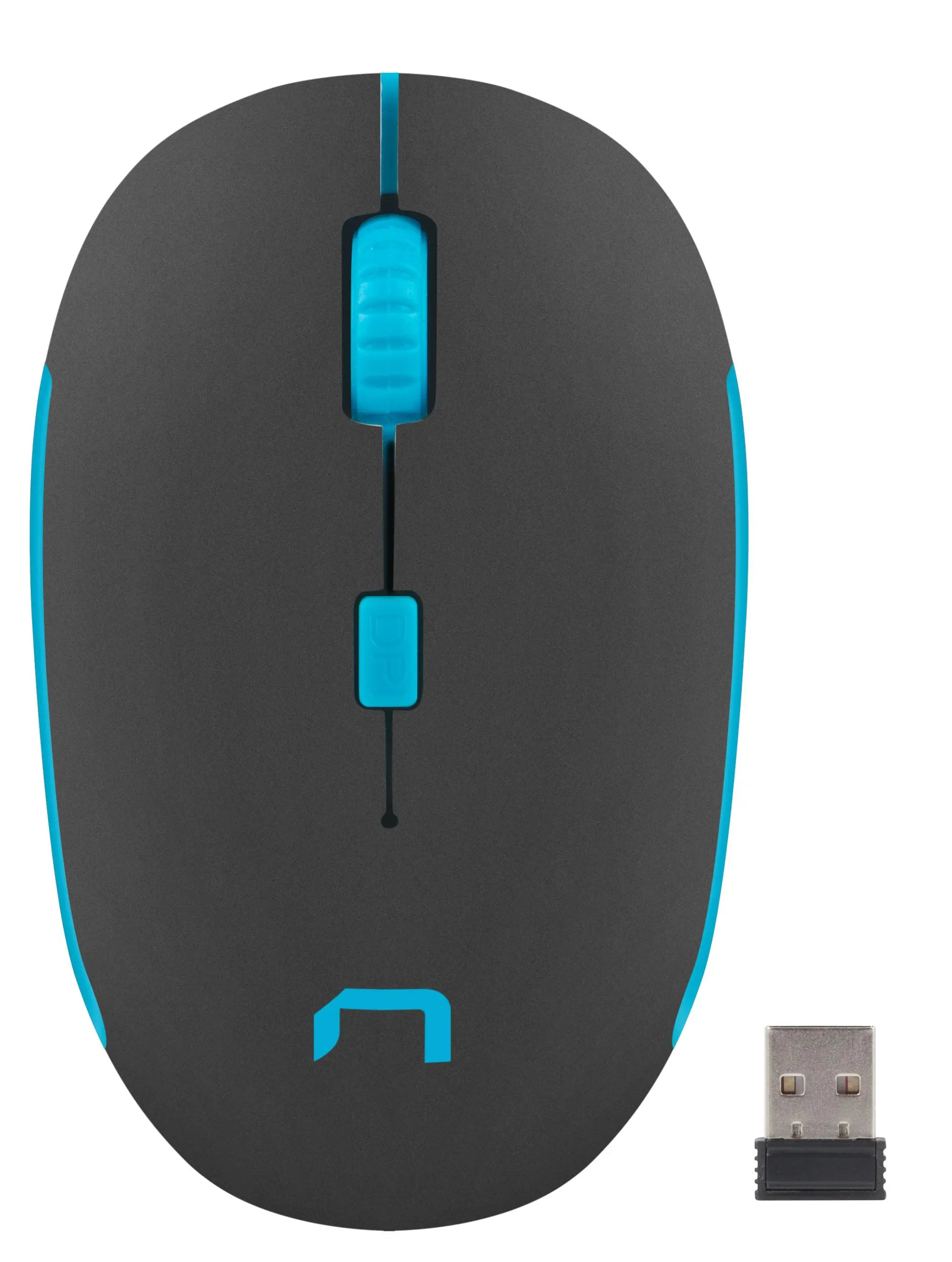 Myszka Natec Martin Czarno-niebieski