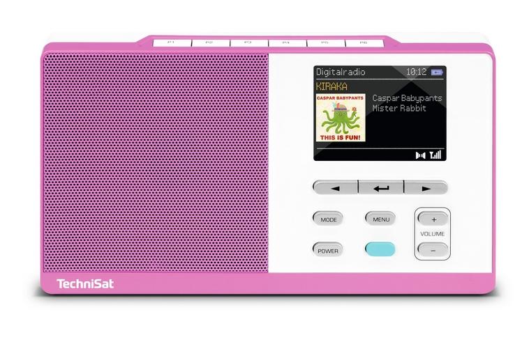 Radioodbiornik TechniSat DigitRadio Kira 1 (magneta-biały)