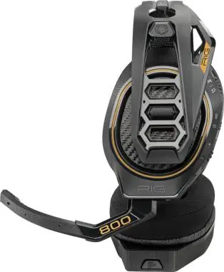 Słuchawki bezprzewodowe z mikrofonem Plantronics Rig 800HD Nauszne Czarny