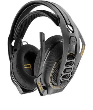 Słuchawki bezprzewodowe z mikrofonem Plantronics Rig 800HD Nauszne Czarny