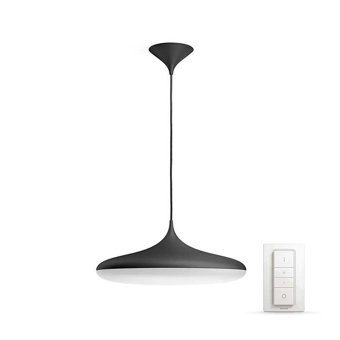 Philips Cher Hue Pendant Black 40761/30/P7