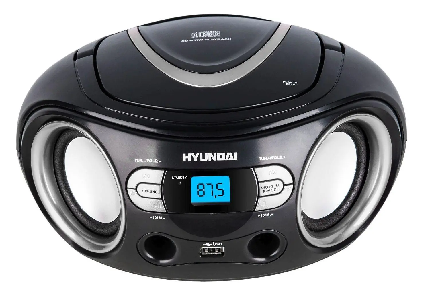Hyundai TRC 533 AU3BS Czarno-srebrny