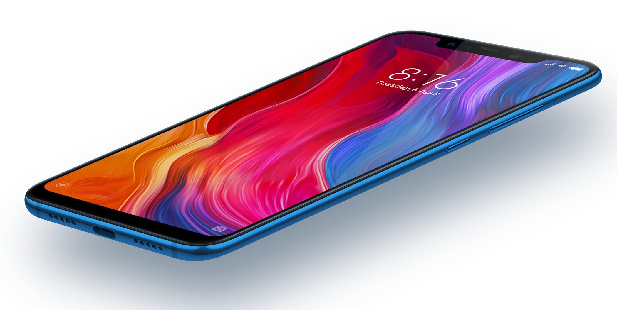 Smartfon Xiaomi Mi 8 128GB (niebieski)