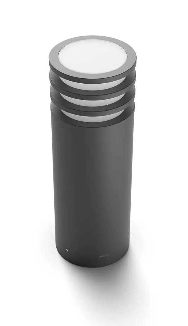 Zewnętrzna latarnia Philips Lucca Hue Pedestal Anthractive 17402/93/P0