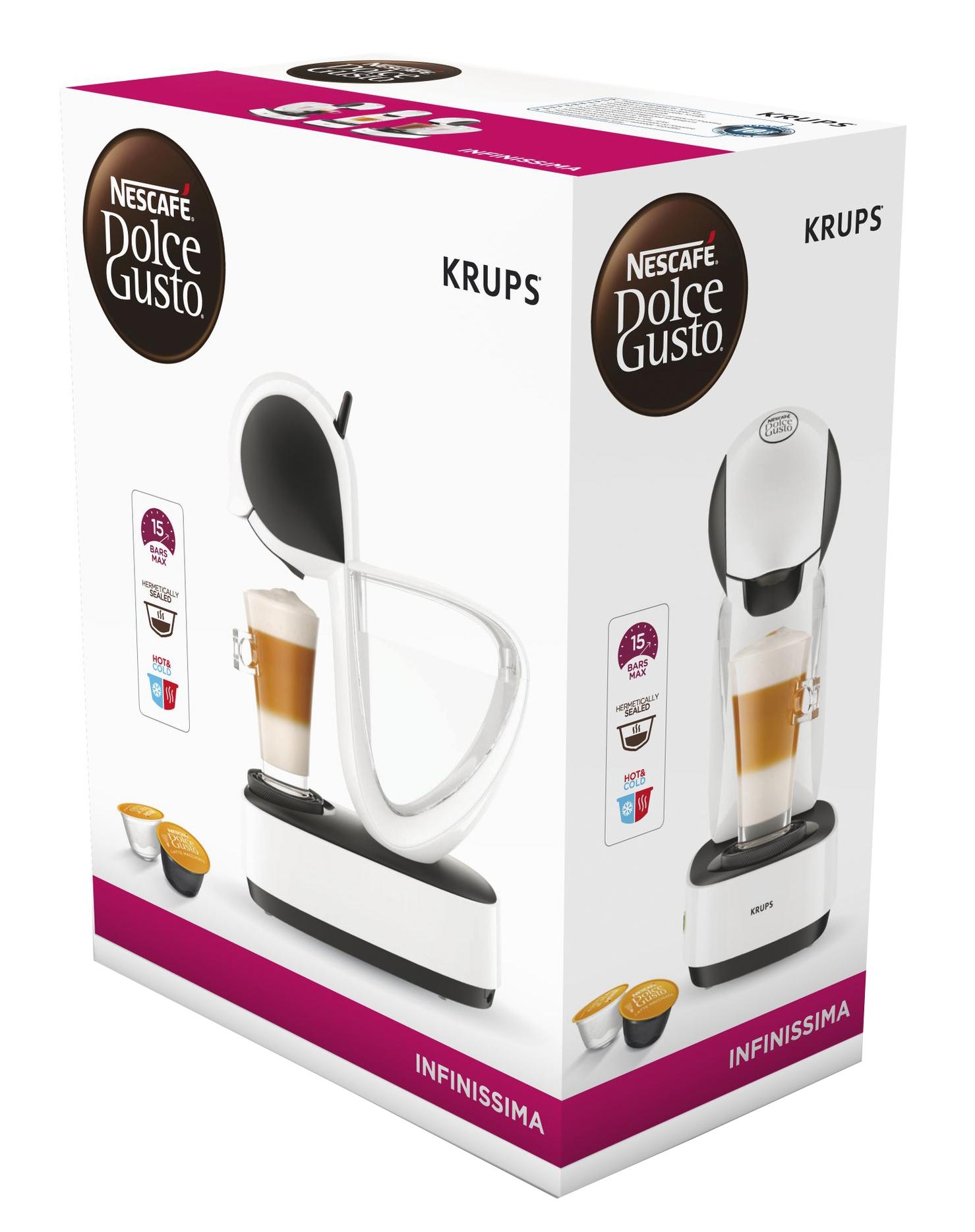 Ekspres Krups Dolce Gusto Infinissima KP1701 - kapsułkowy