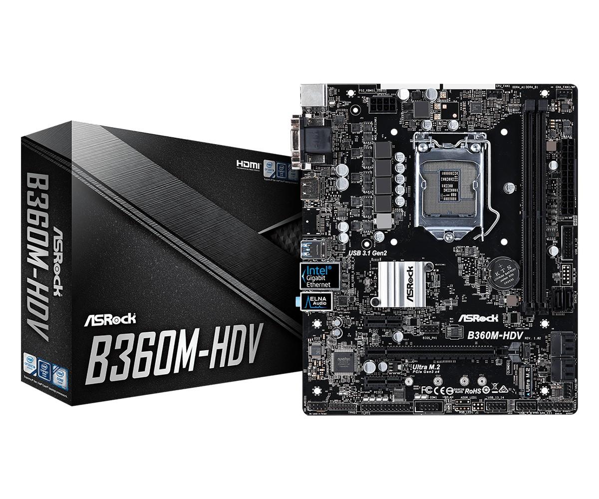 Płyta główna ASrock B360M-HDV
