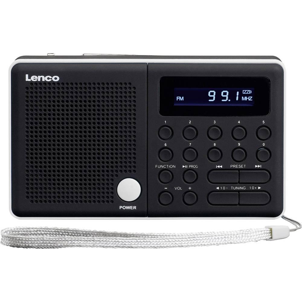 Radioodbiornik Lenco MPR-034 (czarno-biały)