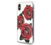 Guess GUHCPXROSTR iPhone X (przezroczysty-red rose)