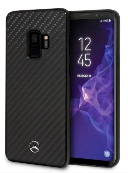 Etui Mercedes-Benz MEHCS9RCABK do Samsung Galaxy S9 G960 Czarny