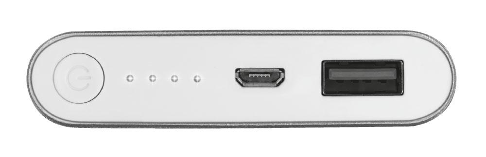 Powerbank Trust 22822 Ula Thin Metal 8000mAh