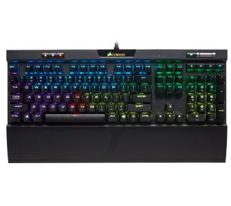 Klawiatura mechaniczna Corsair K70 RGB MK.2 Cherry MX Red Czarny