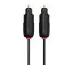 Kabel optyczny Techlink 103212 2m Czarny