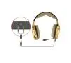 Słuchawki przewodowe z mikrofonem Trust GXT 322D Carus Gaming Headset Nauszne Desert camo