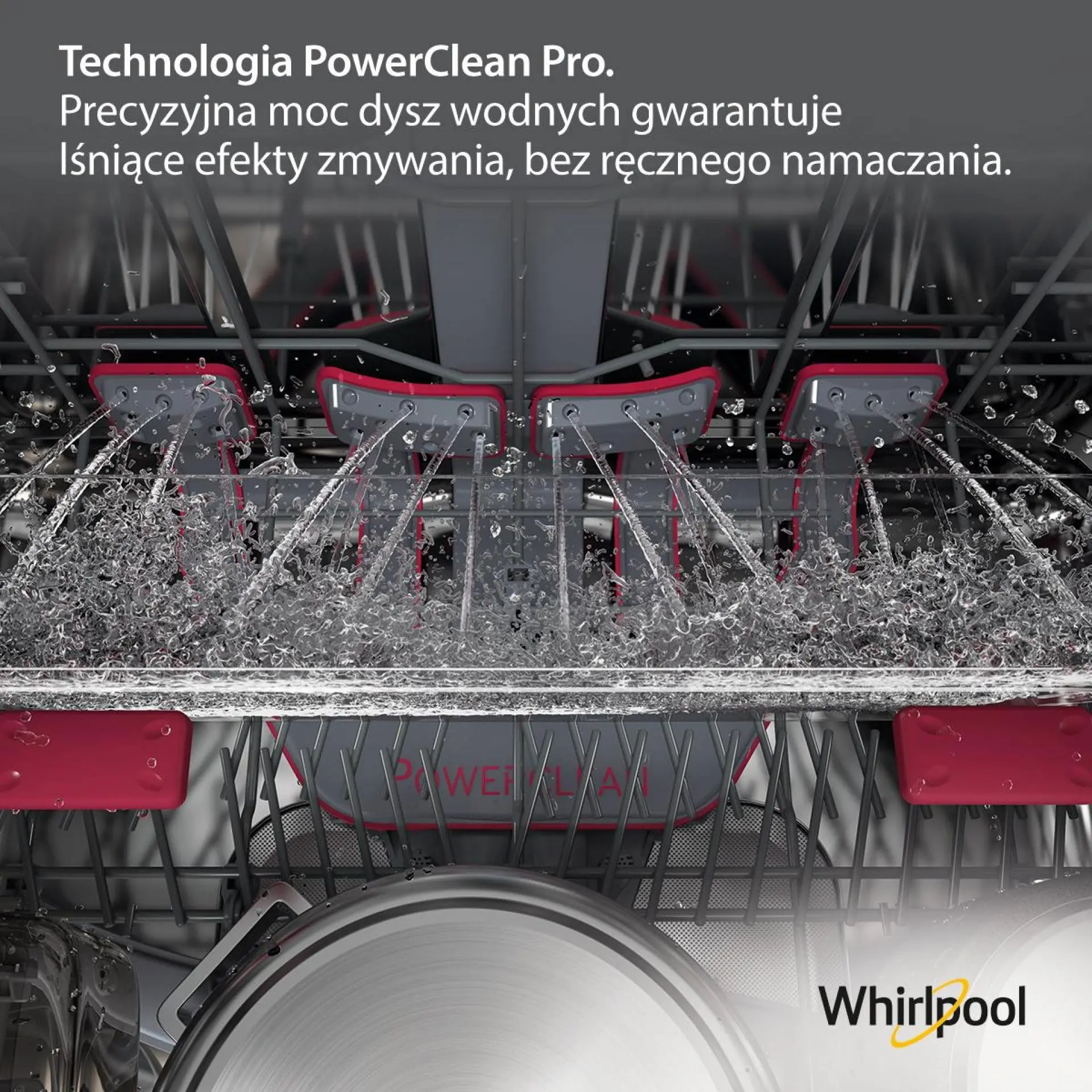 Zmywarka Whirlpool WSFO 3O34 PF X 45cm Automatyczne otwieranie drzwi Szuflada na sztućce