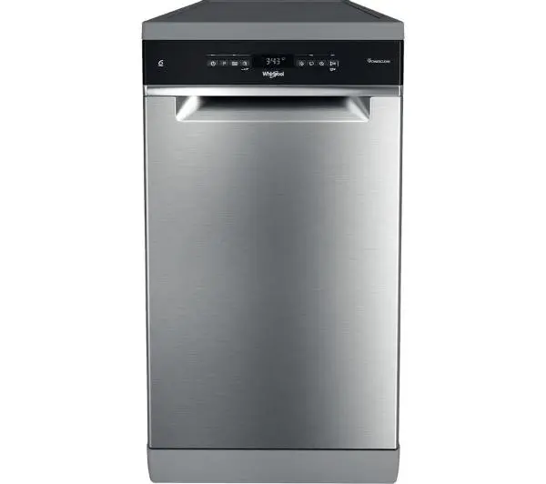 Whirlpool WSFO 3O34 PF X 45cm Automatyczne otwieranie drzwi Szuflada na sztućce