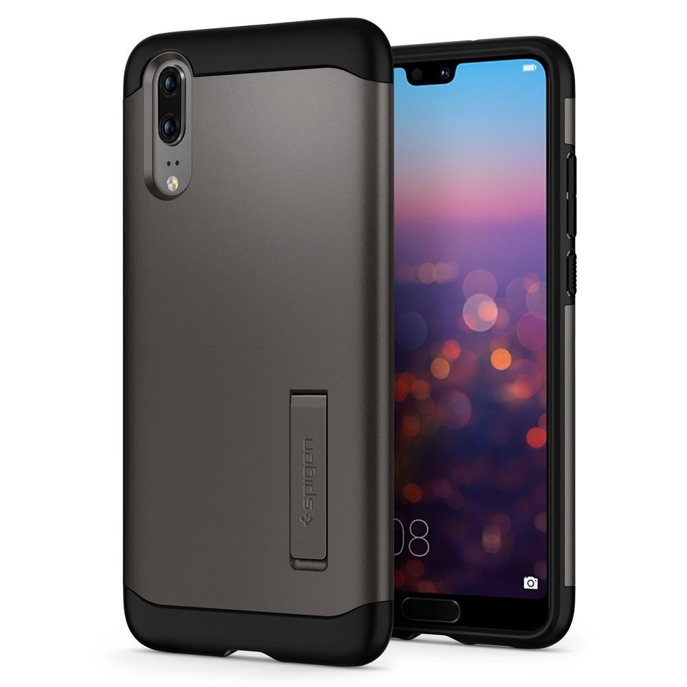 Etui Spigen Slim Artmor do Huawei P20 (gunmetal)