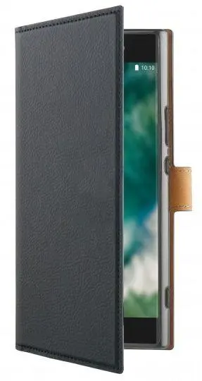 Etui Xqisit Slim Wallet Selection do Sony Xperia XA1 Ultra Czarny