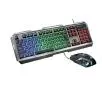 Zestaw Trust GXT 845 Tural Gaming Combo Srebrny