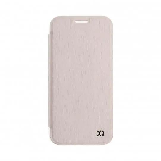 Etui Xqisit Flap Cover Adour do Galaxy J3 2017 Złoty