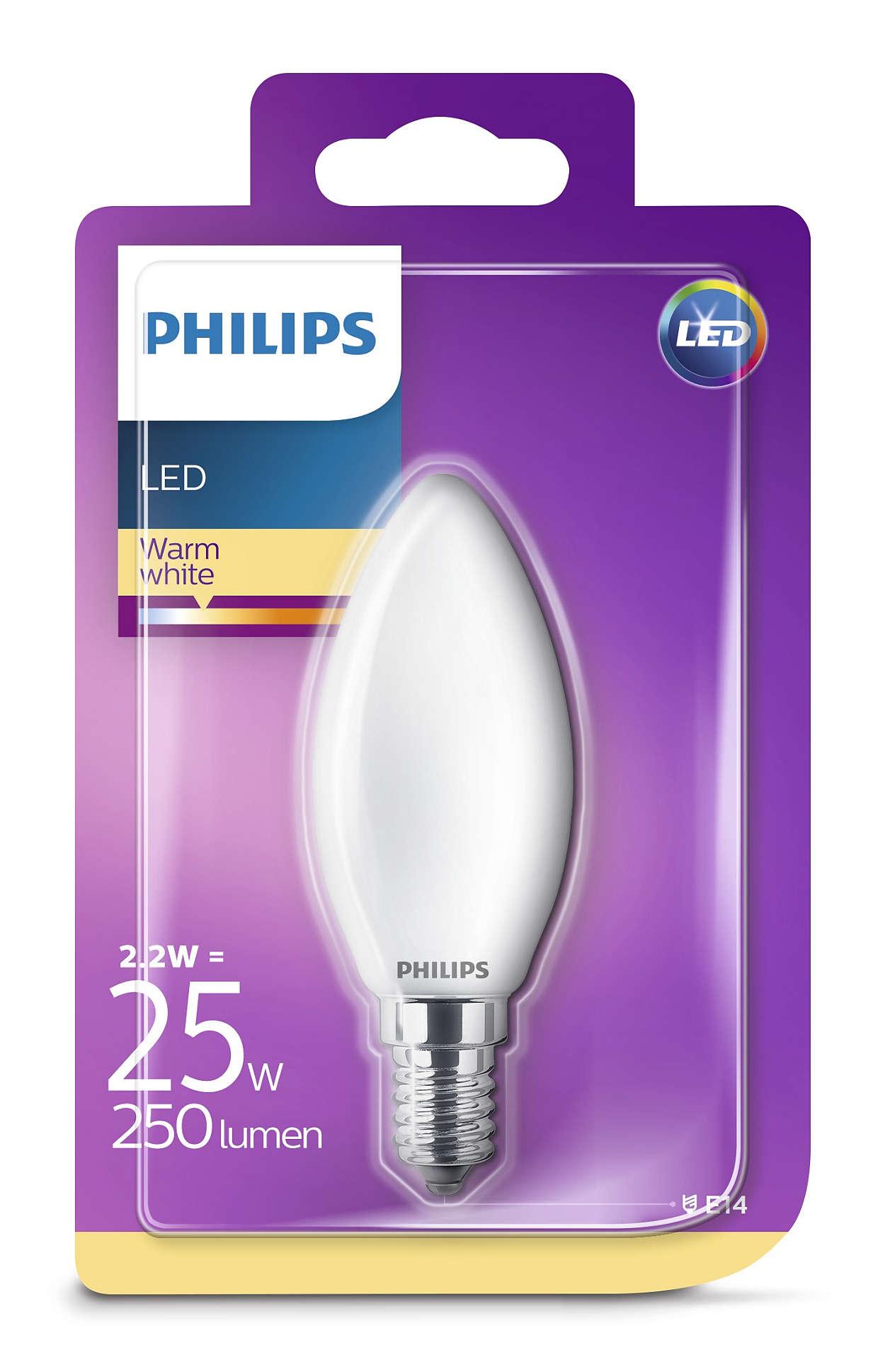 Philips LED Classic Świeczka 2,2 W (25 W ) E14