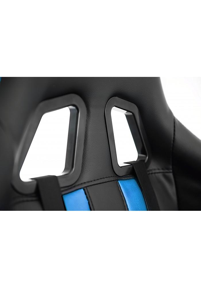 Fotel Diablo Chairs X-One (czarno-niebieski)