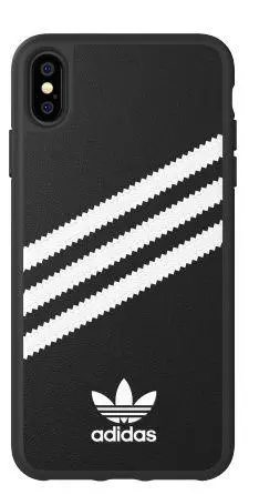 Etui Adidas Moulded Case PU do iPhone Xs Max Czarny
