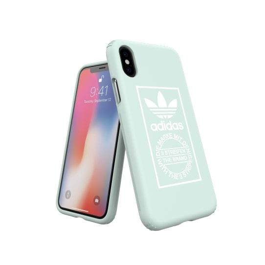 Adidas Snap Hardcover iPhone X (miętowy)
