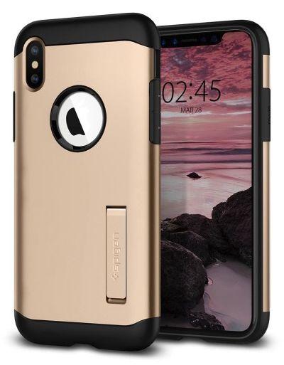 Etui Spigen Slim Armor 065CS25154 do iPhone Xs Max (champagne gold)