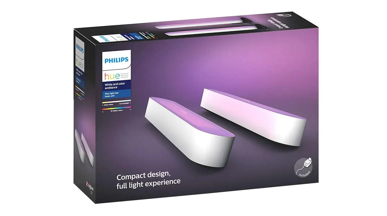 Philips Hue White and Colour Ambiance Play Biały 2 szt.