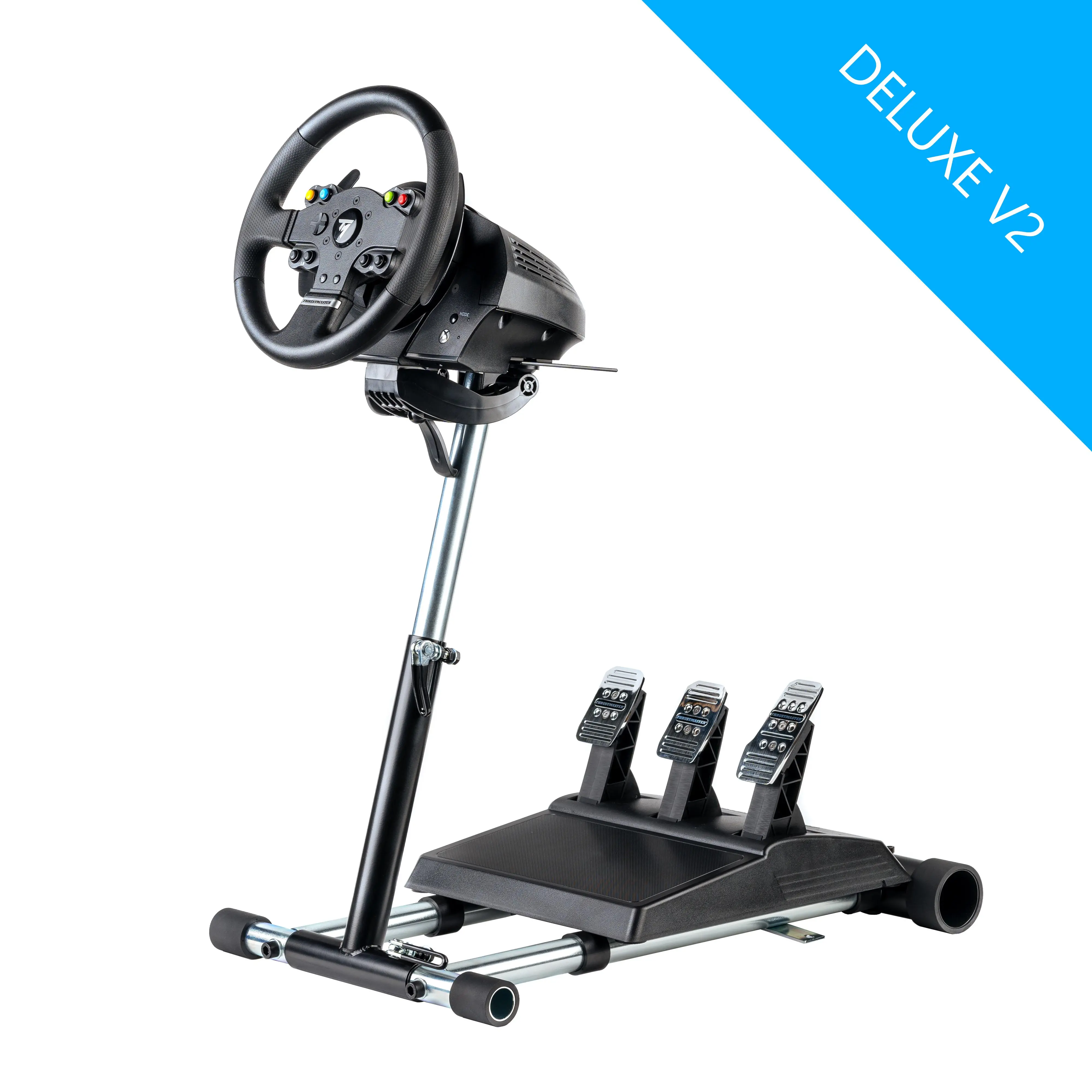 Stojak do kierownicy Wheel Stand Pro Deluxe V2 Thrustmaster T300RS/TX/T150/TMX Srebrny